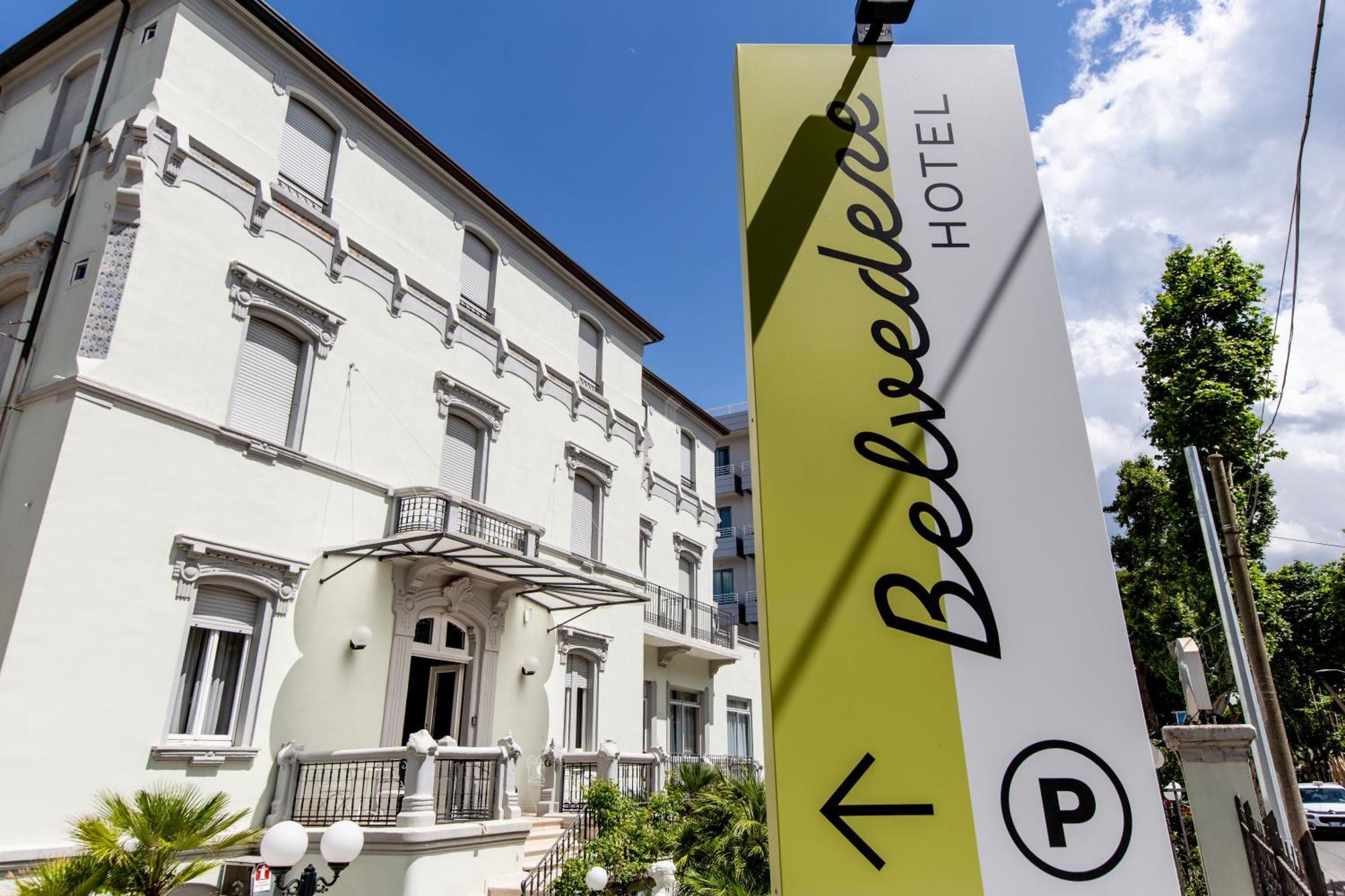 Hotel Belvedere Mare Rimini Eksteriør billede