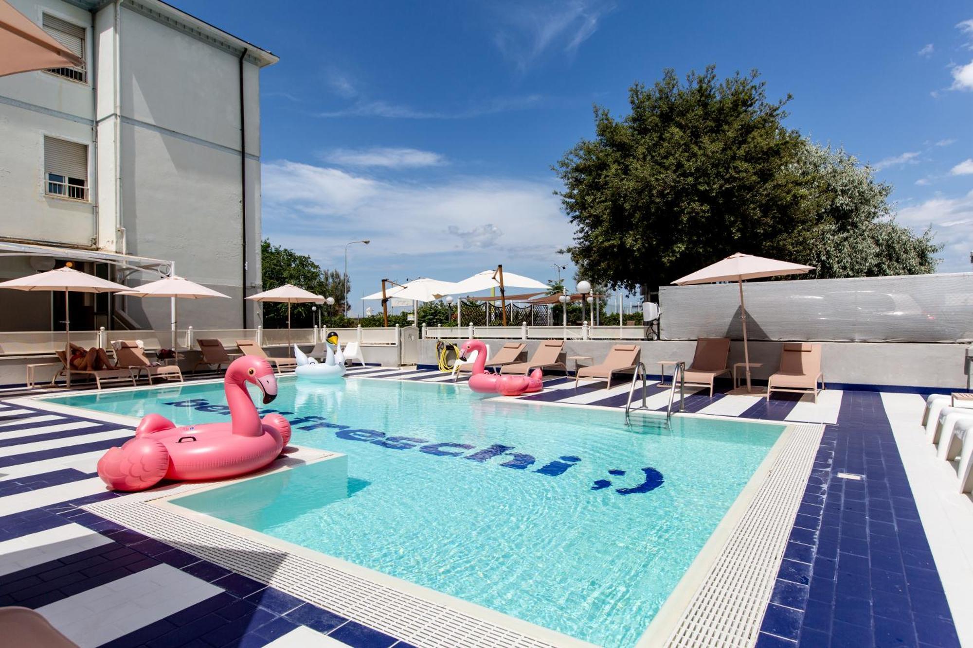 Hotel Belvedere Mare Rimini Eksteriør billede