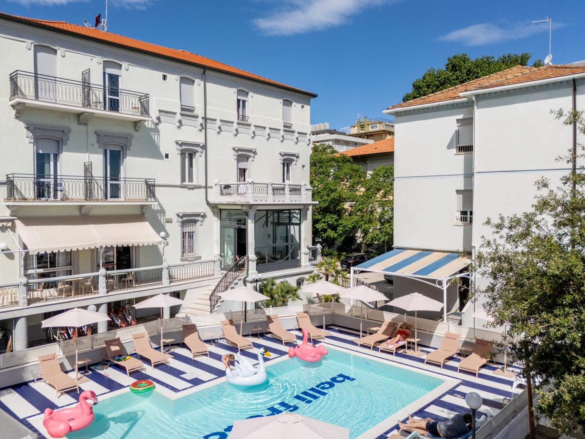 Hotel Belvedere Mare Rimini Eksteriør billede